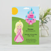 prinses kaart (Staand voorkant)