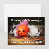 Prinses Kat Met Snoep Emmer Uitnodiging Briefkaart (Voorkant / Achterkant)