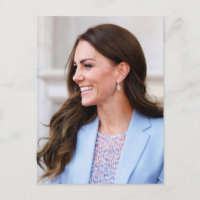 Prinses Kate poeder blauw gestileerd