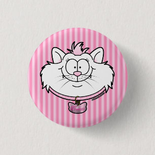 Prinses Kitty Roze Glitters Screwball Graphics Ronde Button 3,2 Cm