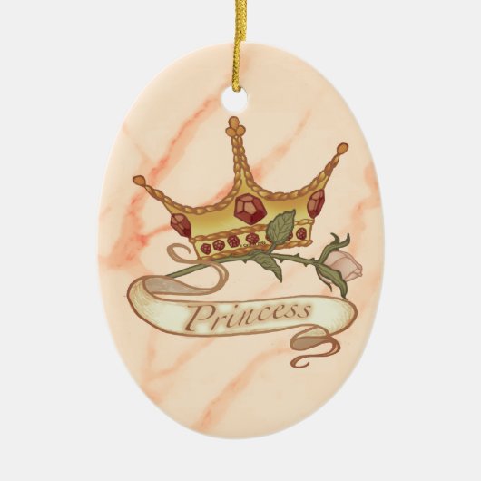 Prinses Kroon ornament (Voorkant)