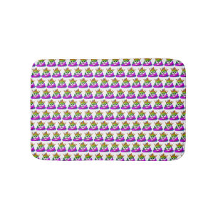 Prinses Kroon Regenboog Emoji Poep Badmat