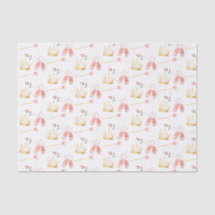 Prinses Kroon Wand Roze Meisje Verjaardag Tissuepapier