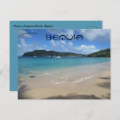 Prinses Margaret Beach bij Bequia Briefkaart (Voorkant / Achterkant)