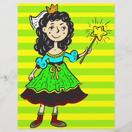 Prinses Meisje Flyer (Voorkant)