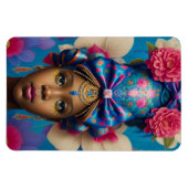  prinses met groot pet magneet (Horizontaal)