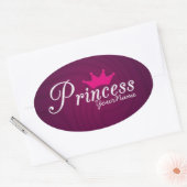 Prinses Ovale Stickers (Envelop)
