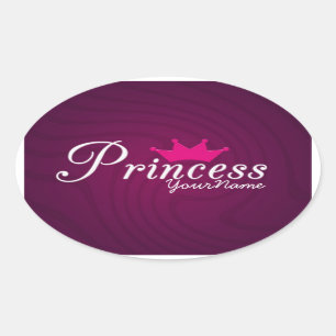 Prinses Ovale Stickers