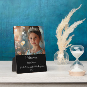 Prinses Pageant Plaque Fotoplaat