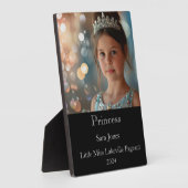 Prinses Pageant Plaque Fotoplaat (Zijkant)