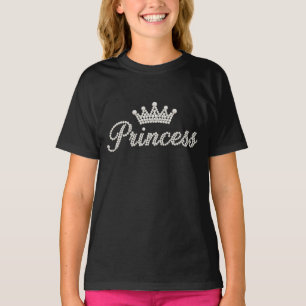 Prinses Parel Kroon – "Prinses" Lettering T-shirt