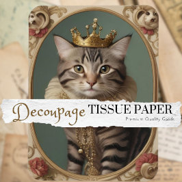 Prinses Paws Decoupage Tissuepapier