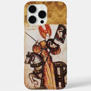 PRINSES PENTHESILEA ALS MIDDELEEUWSE RIDDER Herald iPhone 16 Pro Max Hoesje