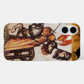 PRINSES PENTHESILEA ALS MIDDELEEUWSE RIDDER Herald Case-Mate iPhone Case (Achterkant (horizontaal))