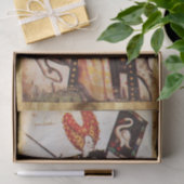 PRINSES PENTHESILEA ALS MIDDELEEUWSE RIDDER Herald Tissuepapier (Geschenk)