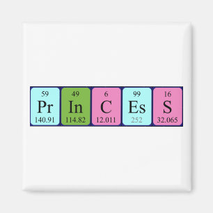 Prinses periodieke table name magnet magneet