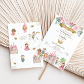 Prinses, Prins en Ridder Verjaardag Uitnodiging