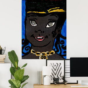 Prinses Print, Waarde Poster (Halfglans)