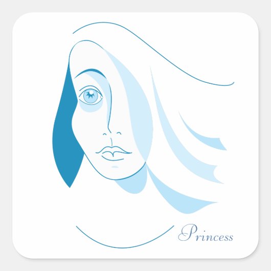 Prinses Sticker (Voorkant)