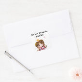 Prinses Sticker, dit boek behoort toe, boek label (Envelop)