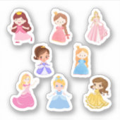 Prinses Stickers (Voorkant)