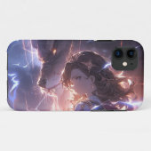 Prinses summoner en draak Case-Mate iPhone case (Achterkant (horizontaal))