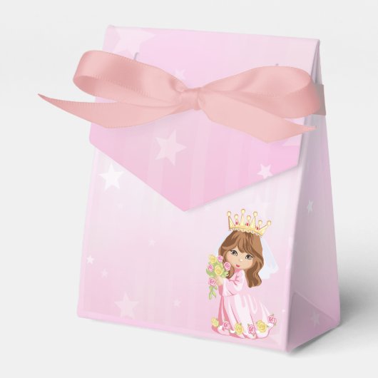 Prinses Thema Favor Box Bedankdoosjes (Voorkant Zijde)