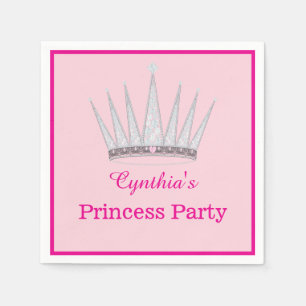 Prinses Tiara Kroon Feest Servet