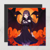 PRINSES VAMPIRE VAN VLEERMUIZEN - GOTISCH KAART (Voorkant / Achterkant)