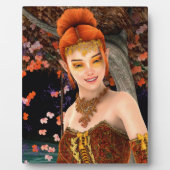 Prinses van de herfst fotoplaat (Voorkant)