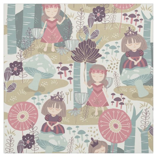 Prinses van het bos stof (Swatch)