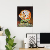 Prinses van Mars Frank Frazetta Poster (Thuiskantoor)