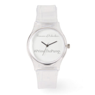 Prinses van Suburbia ® # Premier de pomp (roze) Horloge