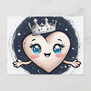 prinses van valentijns briefkaart