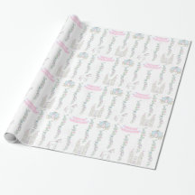 Prinses Verjaardags Inpakpapier (Kleine Schaal)