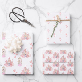 Prinses Verjaardagsfeest Inpakpapier Vel