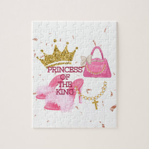 Prinses verjaardagsfeest legpuzzel