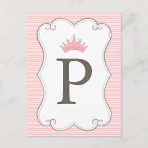 Prinses verjaardagsfeestje maak je eigen banner Ka Uitnodiging Briefkaart
