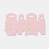 Prinses voor een dag Feest Bedankdoosjes (Uitgevouwen)