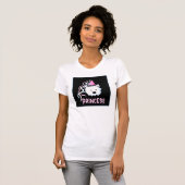 Prinses Westie Art T-shirt (Voorkant volledig)