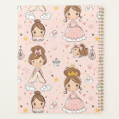 Prinsessen & Harten Zachte Pastels Kinderen Planner (Achterkant)