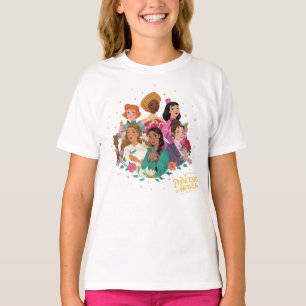 Prinsessen van de Hemel™ De Bloemen Meisjes T-shir T-shirt