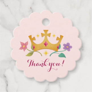 Prinsessen van de Hemel™ Gift Tag Bedankjes Labels