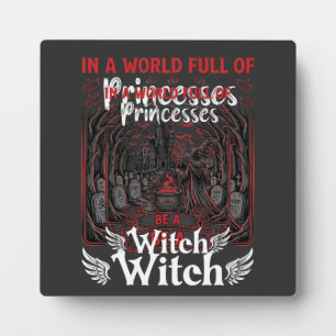 Prinsessen Wees Heks Halloween Kasteel Ketel Graf Fotoplaat