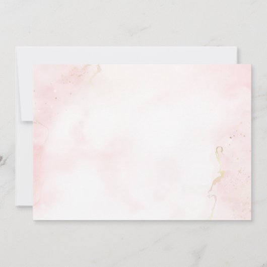 Prinsessenkasteel Verjaardagsfoto Bedankt Kaart (Achterkant)