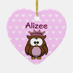 prinsesuil keramisch ornament