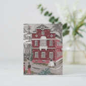  Print Boston Briefkaart (Staand voorkant)