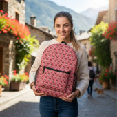 Print Cut Naaizak Harten Bedrukte Rugzak