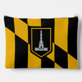 Print Cut Sac à coudre avec le drapeau de Baltimor (Verso)