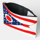 Print Cut Sac à coudre avec le drapeau de l'Ohio,  (Ouvrir)
